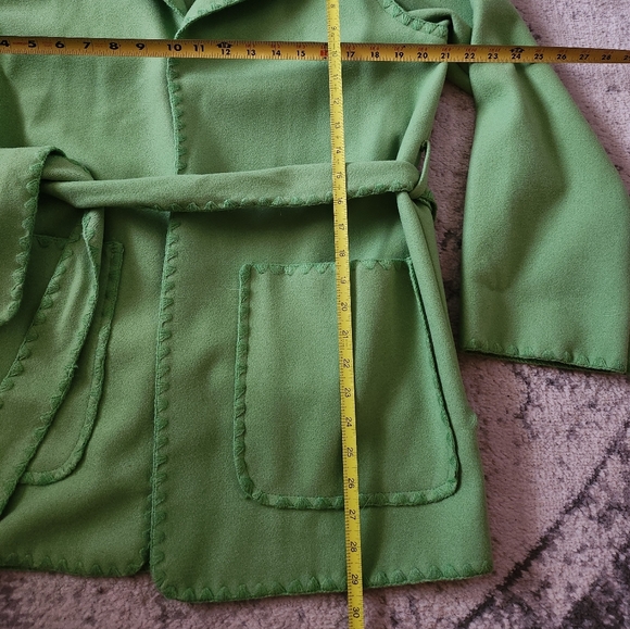 NWOT Draper James Blanket Stitch Wrap Jacket - Picture 5 of 9